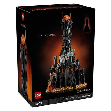 lego lord of the rings leaks|The New LEGO® Icons Lord of the Rings: Barad